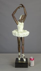 Bronze Ballerina Statue