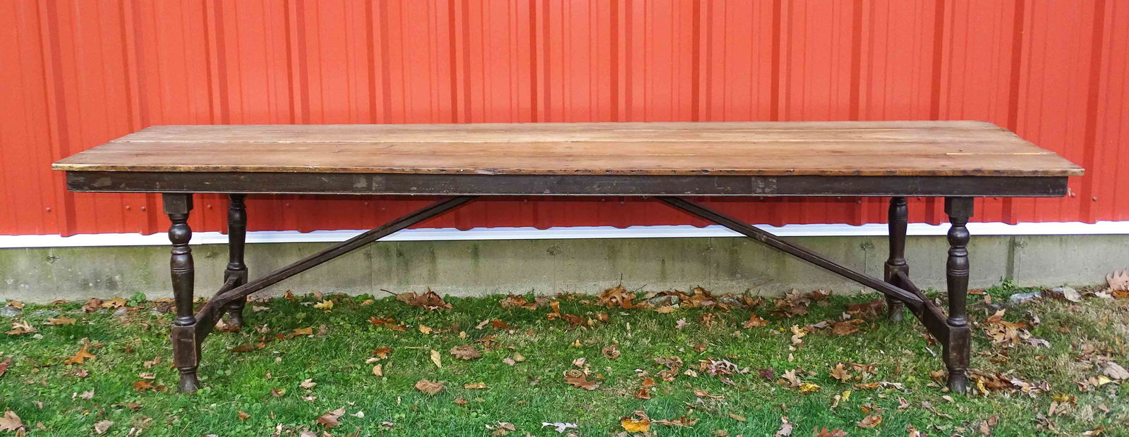 Monumental Wooden Folding Table (1 of 8)