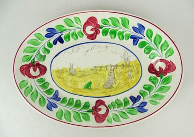 Rabbitware Ironstone Platter