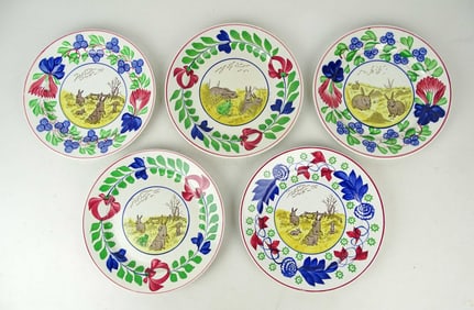 Rabbitware Plates