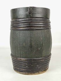 19th c. Lidded Barrel