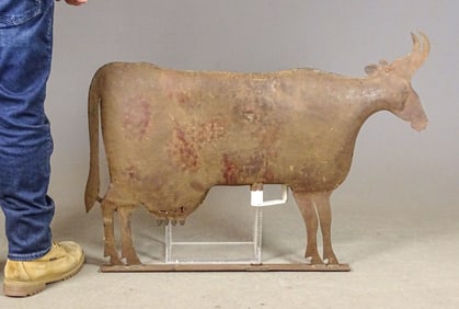 Cow weathervane