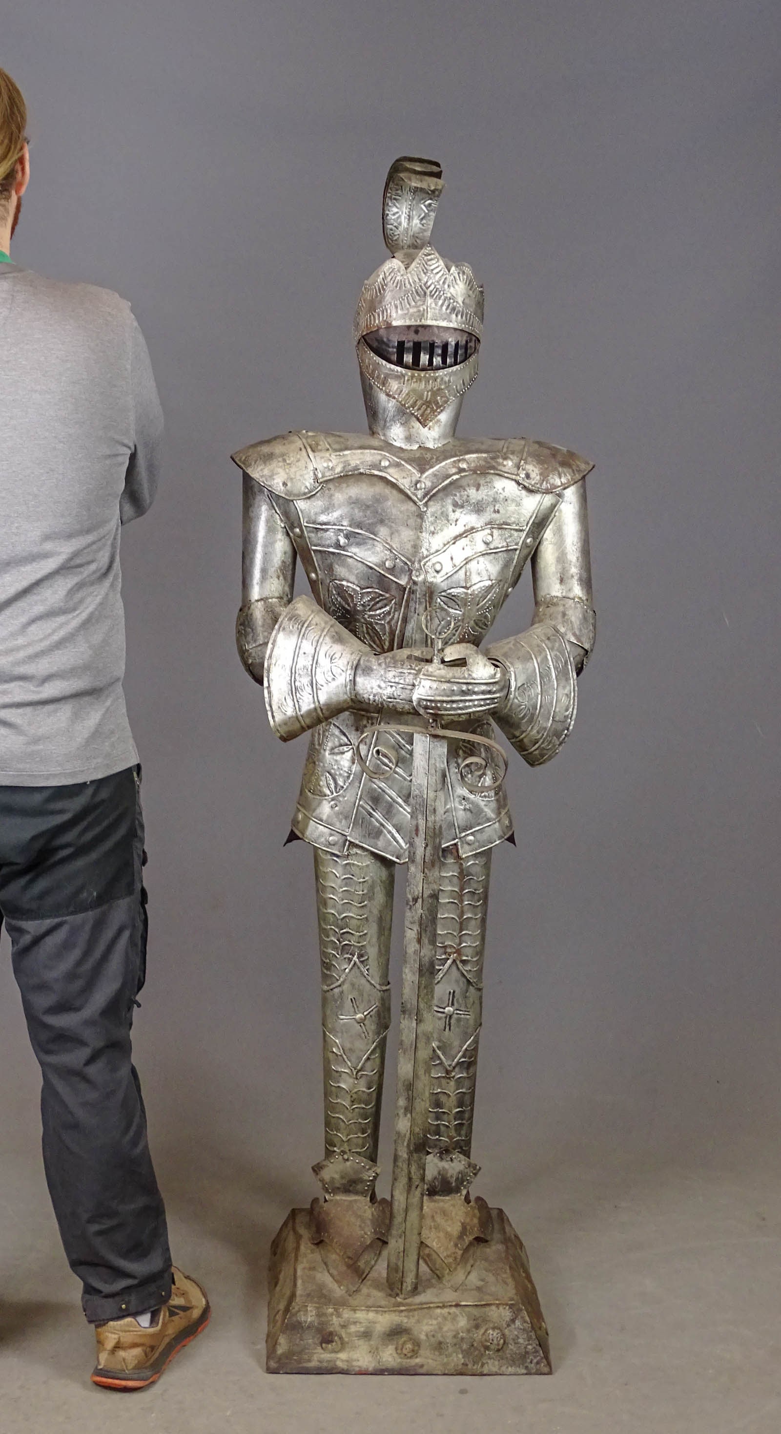 Life Size Tin Knight Figure (1 of 10)