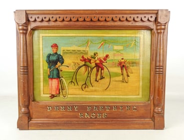 Painting: Penny Farthing Races