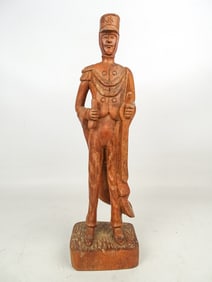 Folk Art Carved Soldier