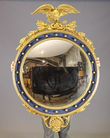 20th c. Federal Style Eagle Mirror