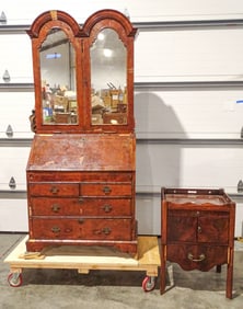 18th c. Queen Anne Bookcase Lot