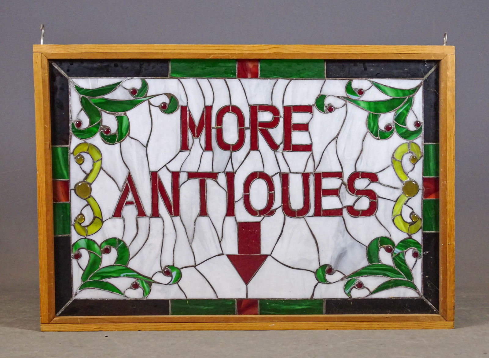 Stained Glass Antiques Sign (1 of 5)