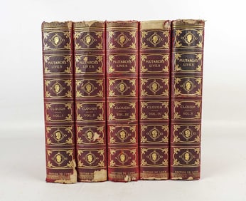 "Plutarch's Lives" Book Set