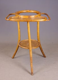 Bentwood Pitcher & Stand