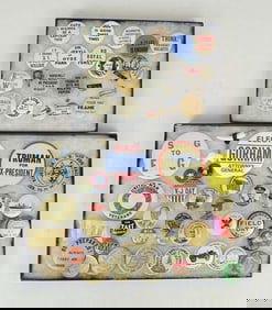 Political Pinback Collection