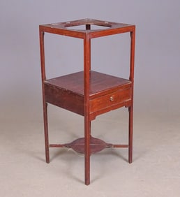 Mahogany Hepplewhite Washstand