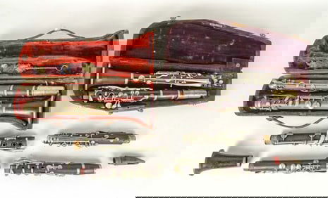 Lot (3) Early Clarinets