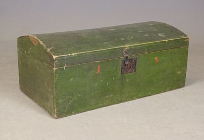 19th c. Dometop Trunk