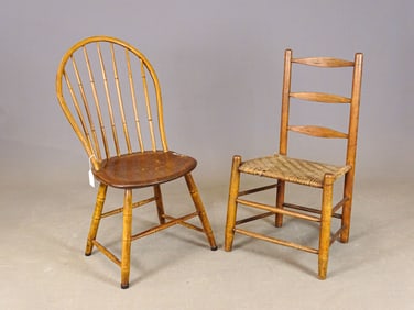 Windsor Chair and Rocking Chair Lot