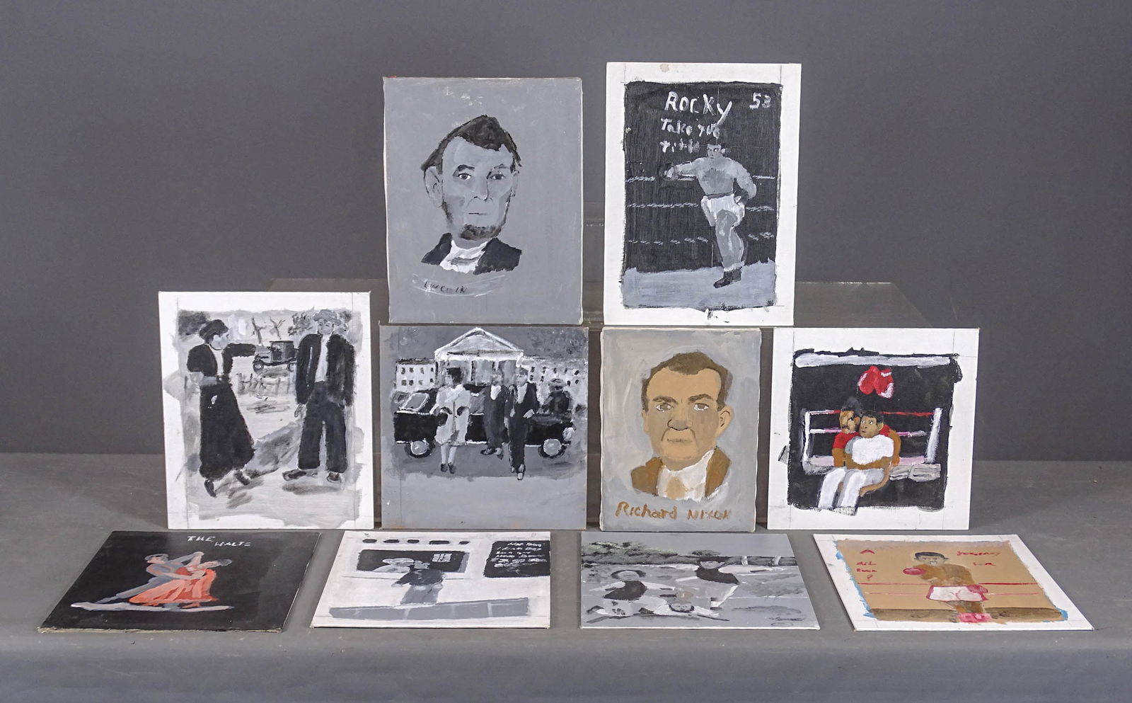 "Rodriguez" Outsider Art Lot (1 of 13)