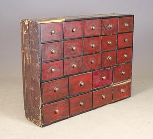 19th c. Apothecary Cabinet