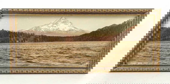 Early Photograph of Mount Hood