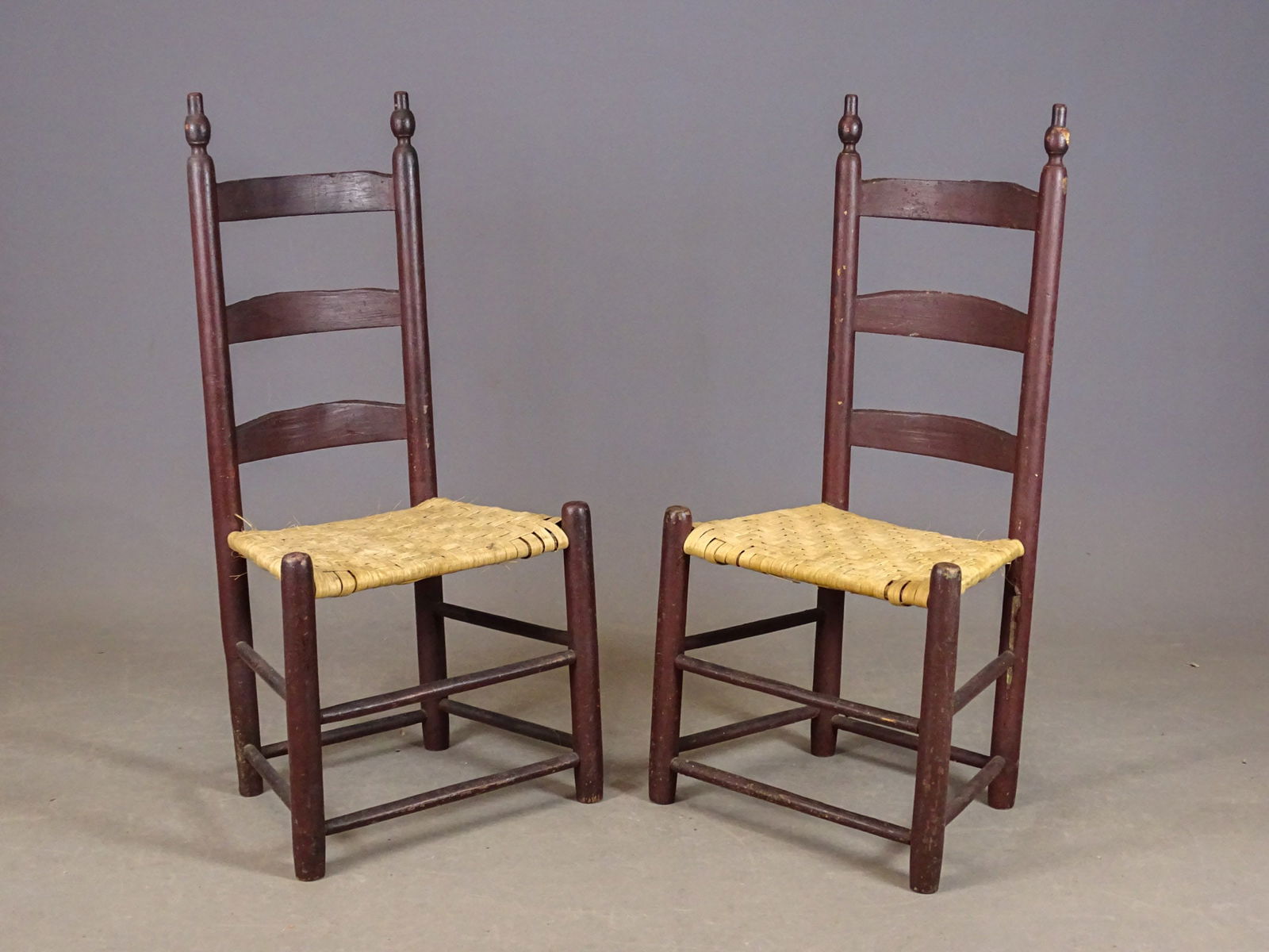 Pair 18th c. Side Chairs (1 of 6)