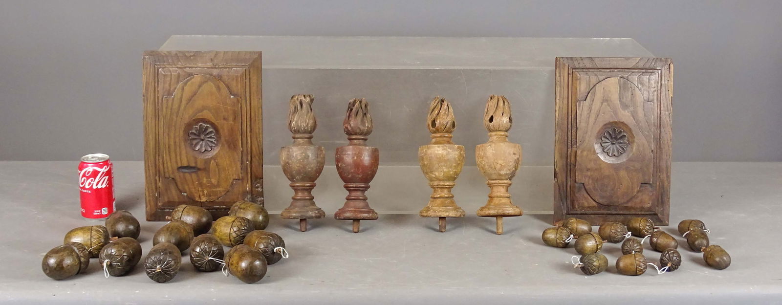 Wooden Carved Acorns (1 of 9)