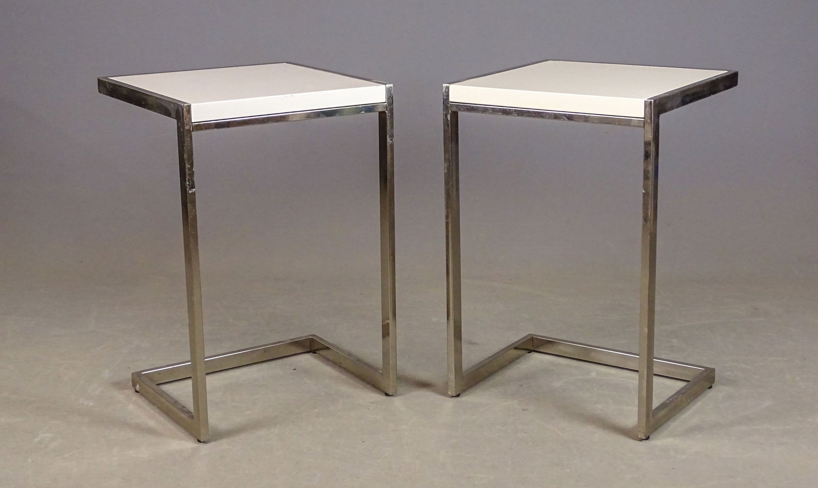 Pair of Modern Lamp Tables (1 of 6)