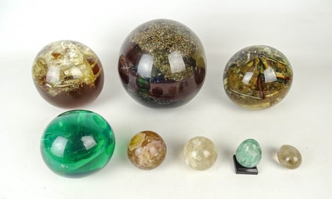 Vintage Decorative Resin Balls