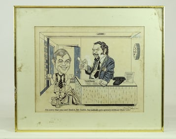 Cartoon "Channel Thirteen"