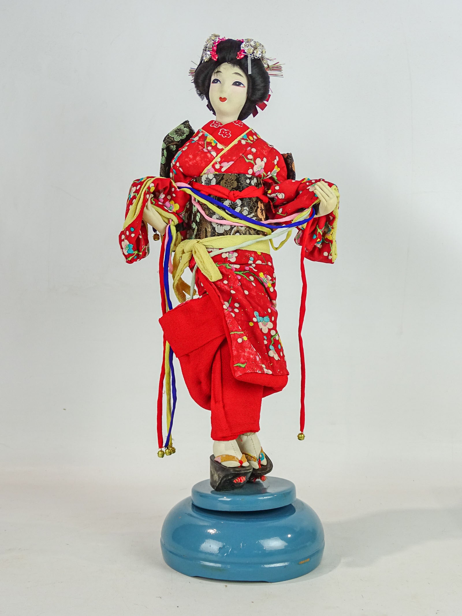 Geisha Doll: Geisha Doll in original box. 17" Ht..