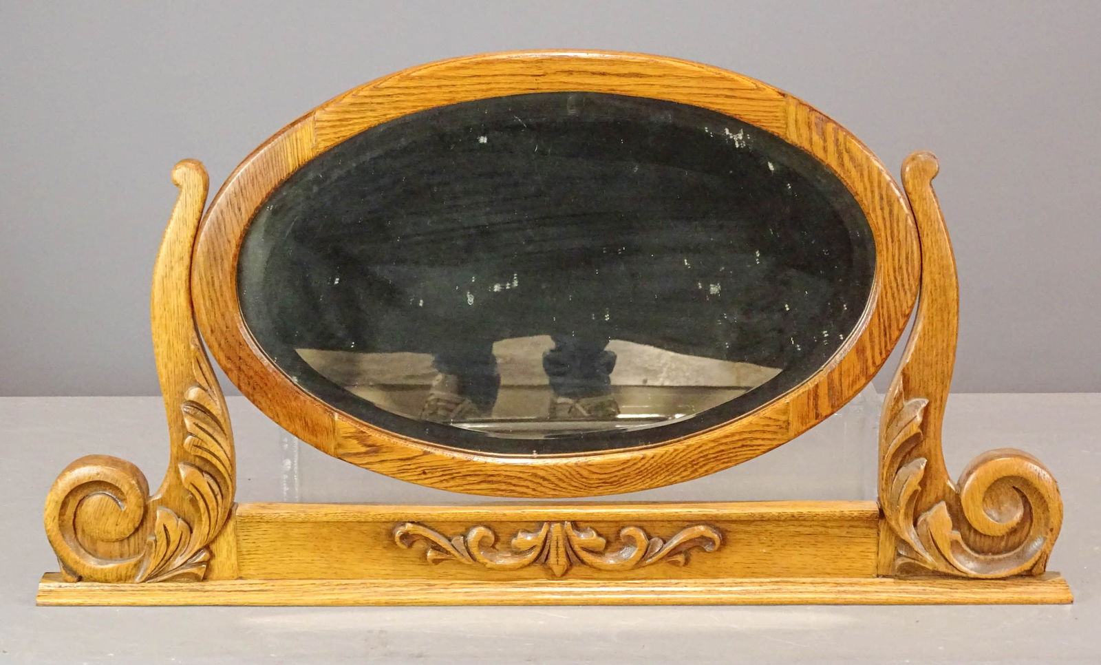 Oak Dresser Mirror (1 of 6)