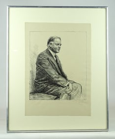 Painting: Samuel Johnson Woolf (1880-1964)