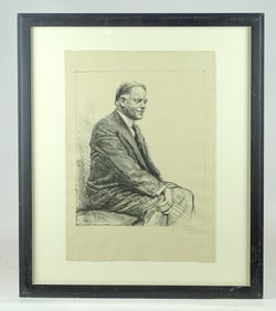 Painting: Samuel Johnson Woolf (1880-1964)