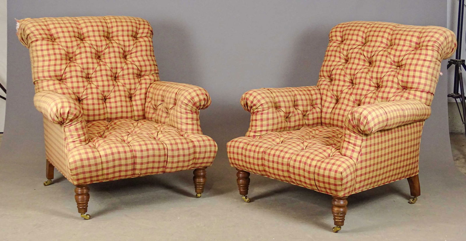 Pair Easy Chairs (1 of 8)
