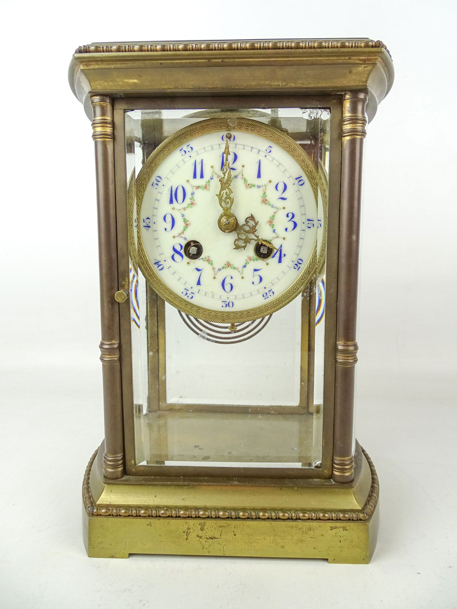 French Brass Mantel Clock (1 of 12)