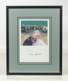 Jane Goodall Autographed Print