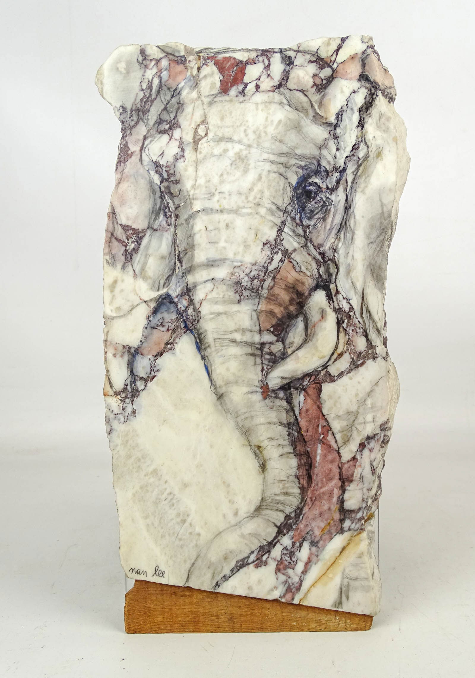 Marble Elephant Artwork (1 of 6)