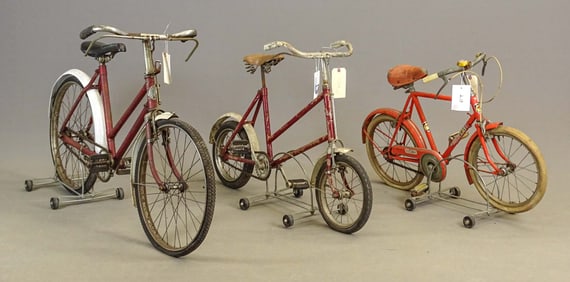 Lot of 3 Child's Bicycles