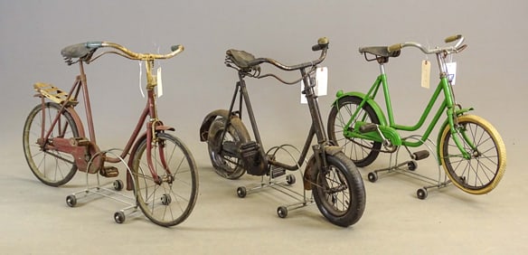 Lot of 3 Child's Bicycles