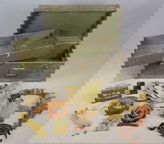 WWI Military Foot Locker