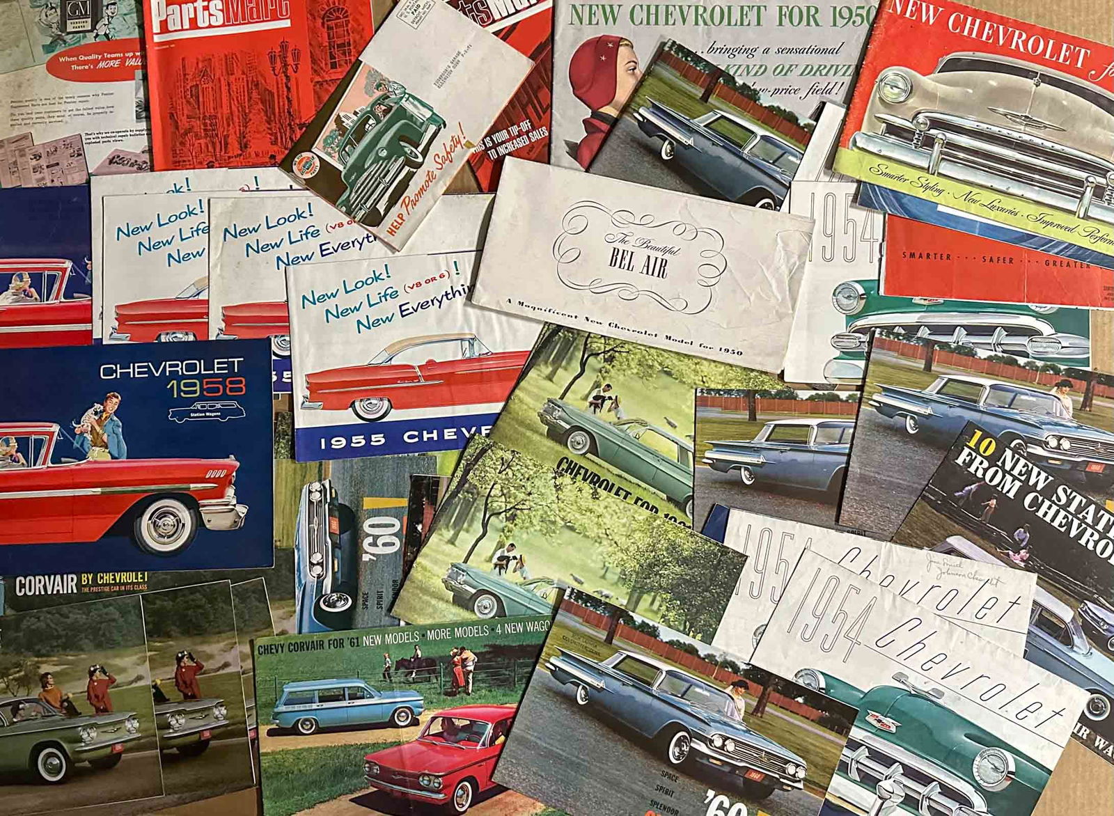 Chevrolet brochures Misc. Lot (1 of 3)