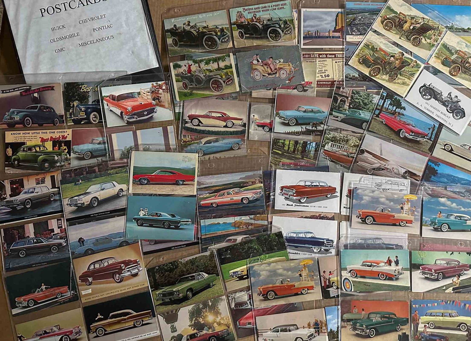 Auto Related Postcards - 2