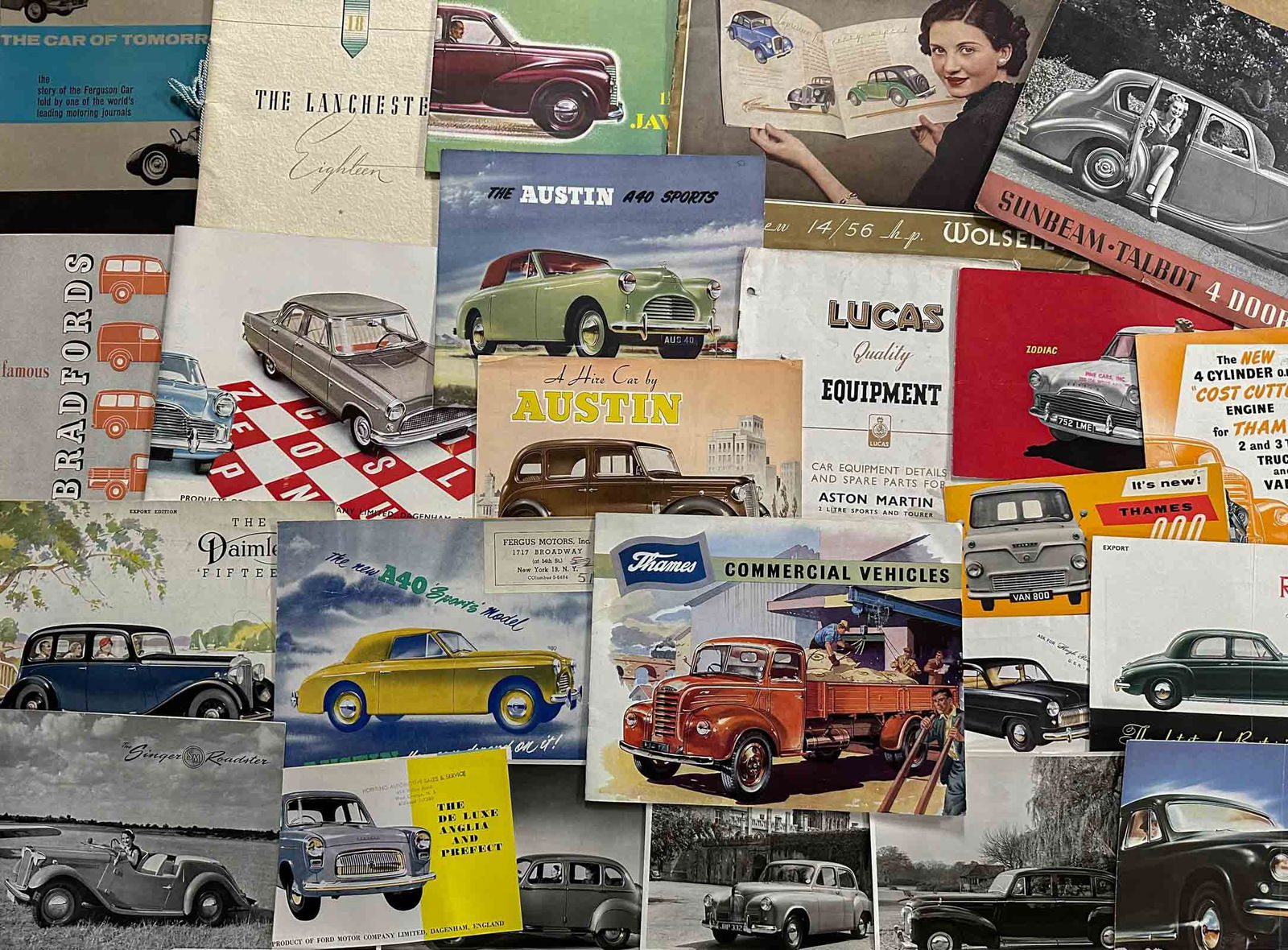 British Brochures Lot (1 of 3)