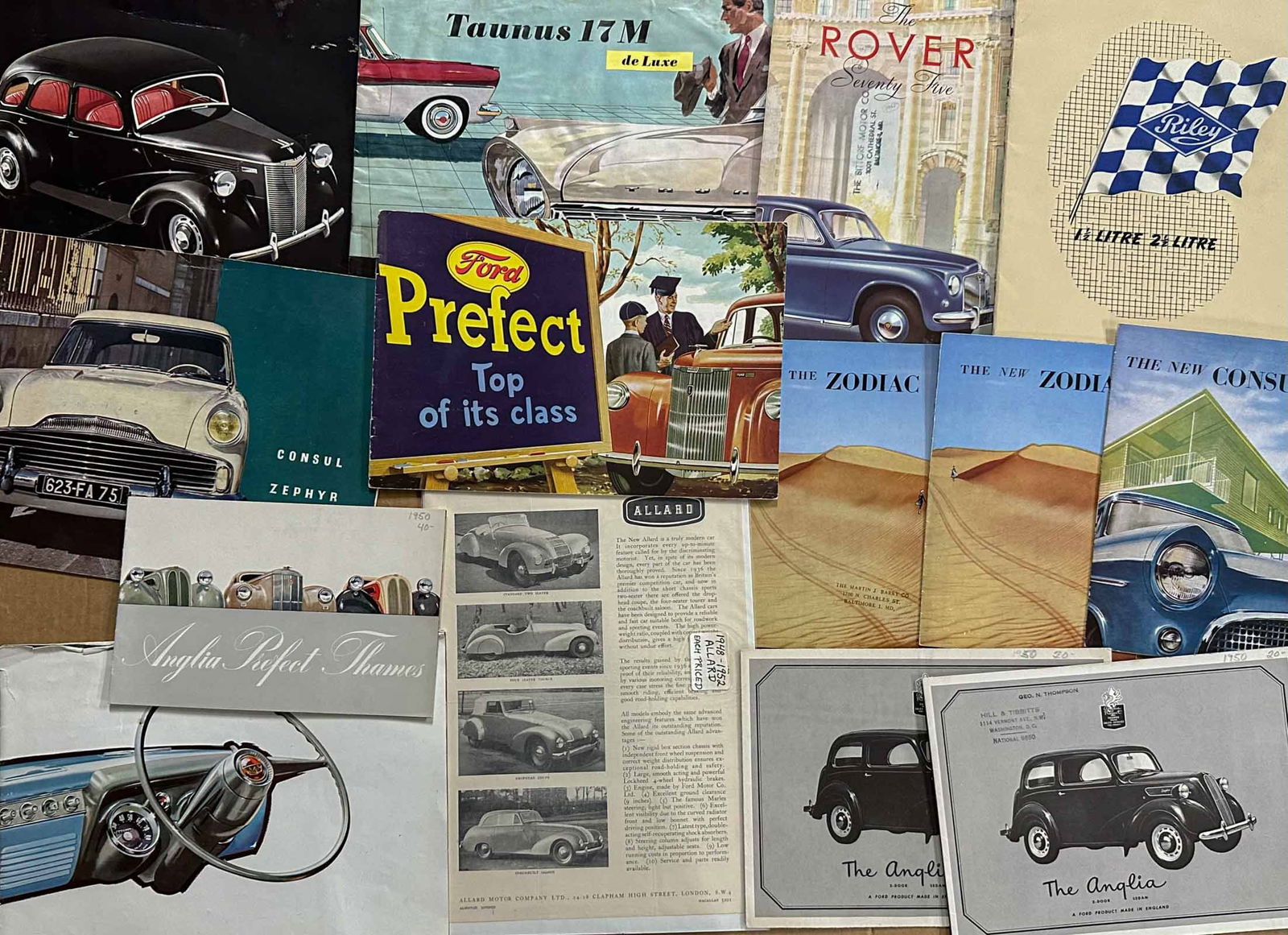 British Brochures Lot - 3