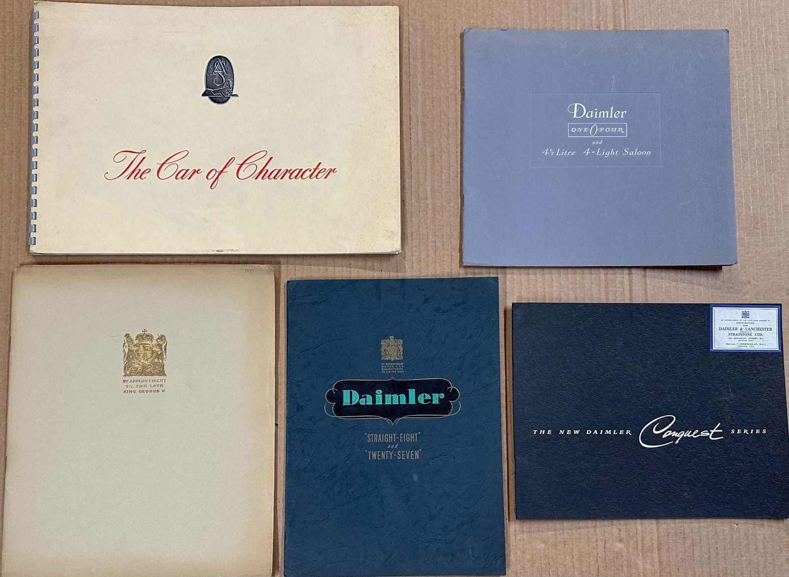 British Brochures Lot (1 of 2)