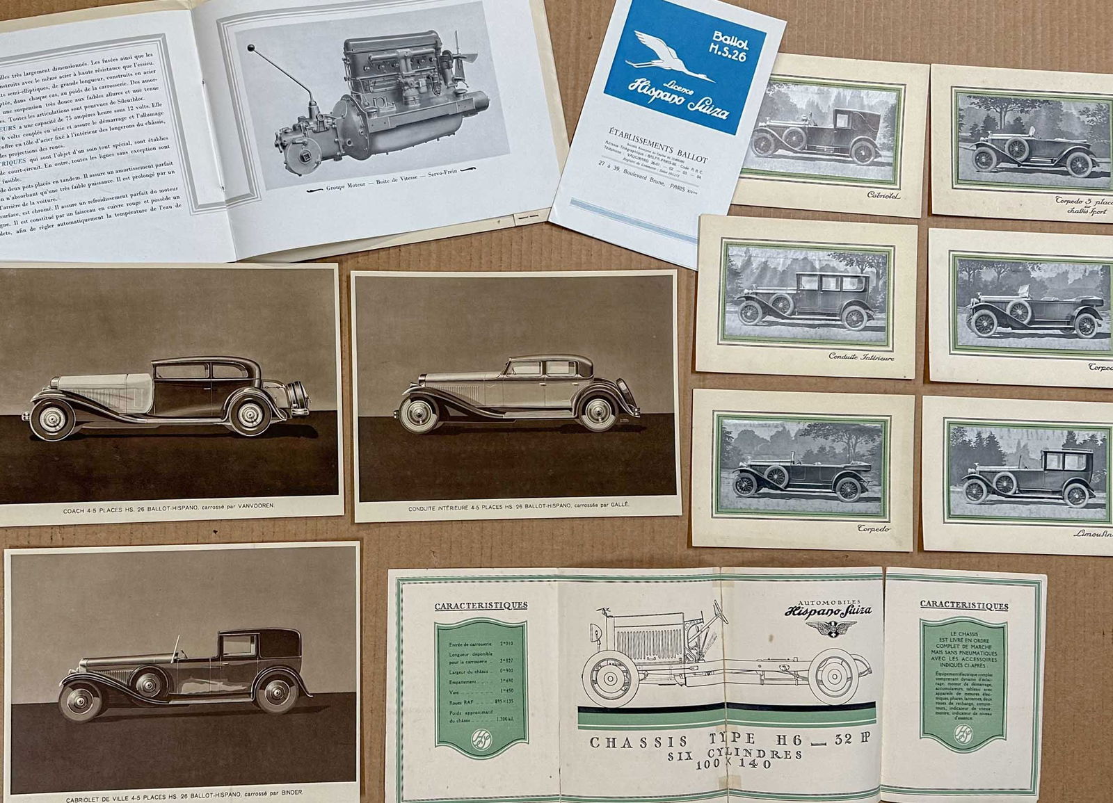 Hispano Suiza Brochures - 2