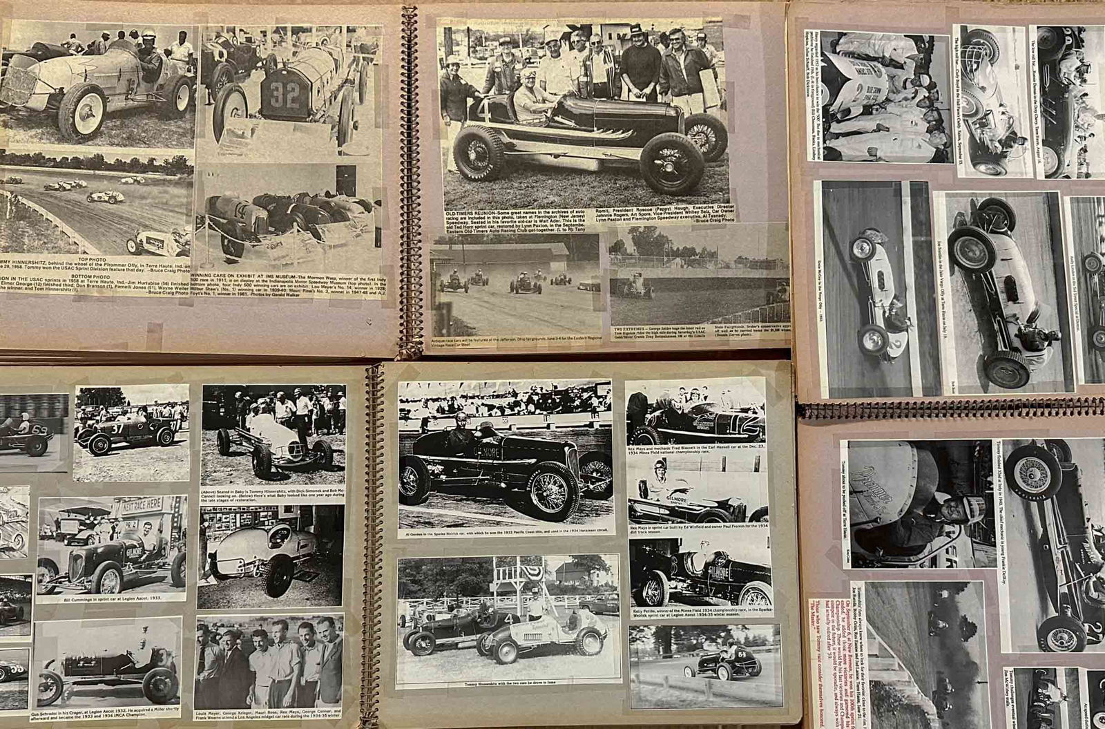 Racing Scrapbooks - 2