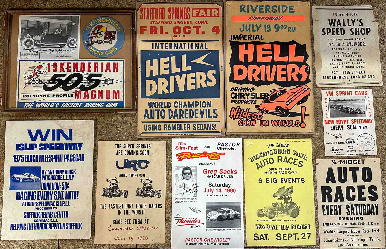 Framed Isky Cam Lot (1 of 3)