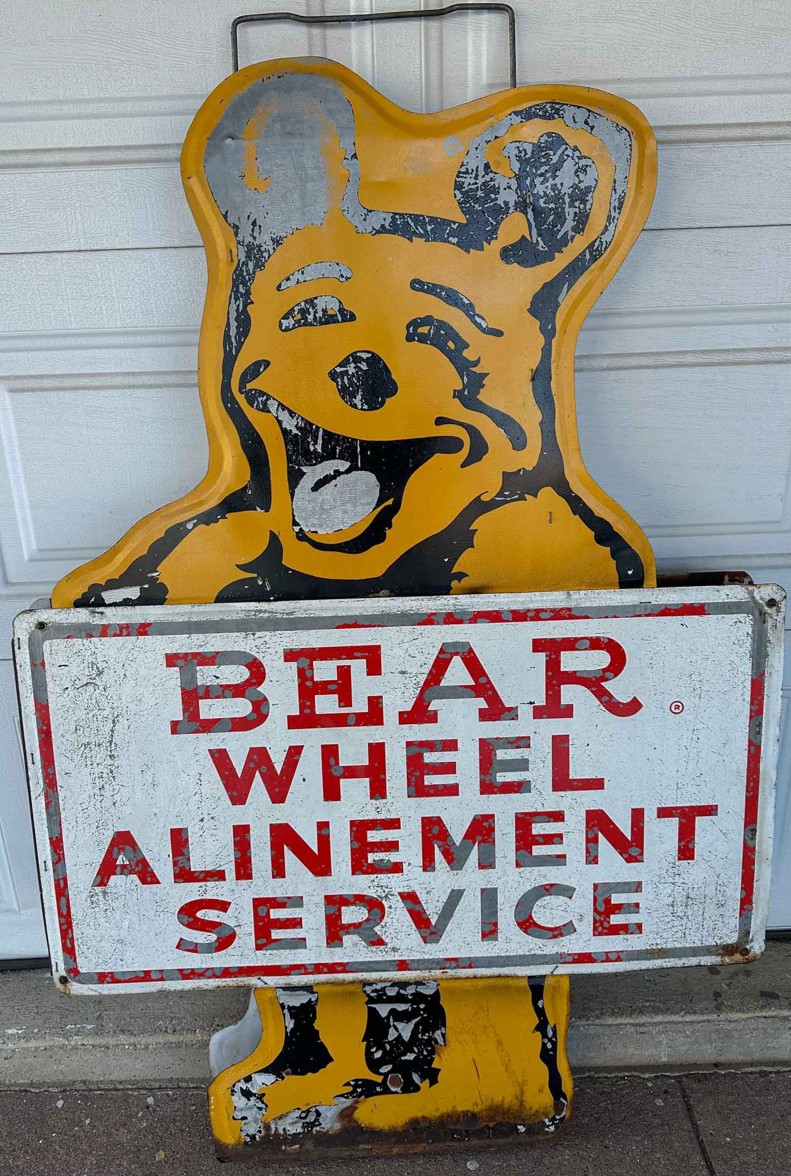 Bear Wheel Alignment Sign - 3