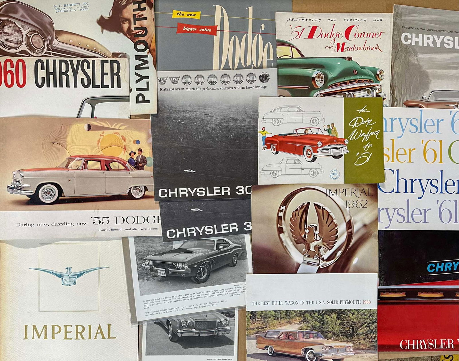 Chrysler Brochures From 1950'S (1 of 2)