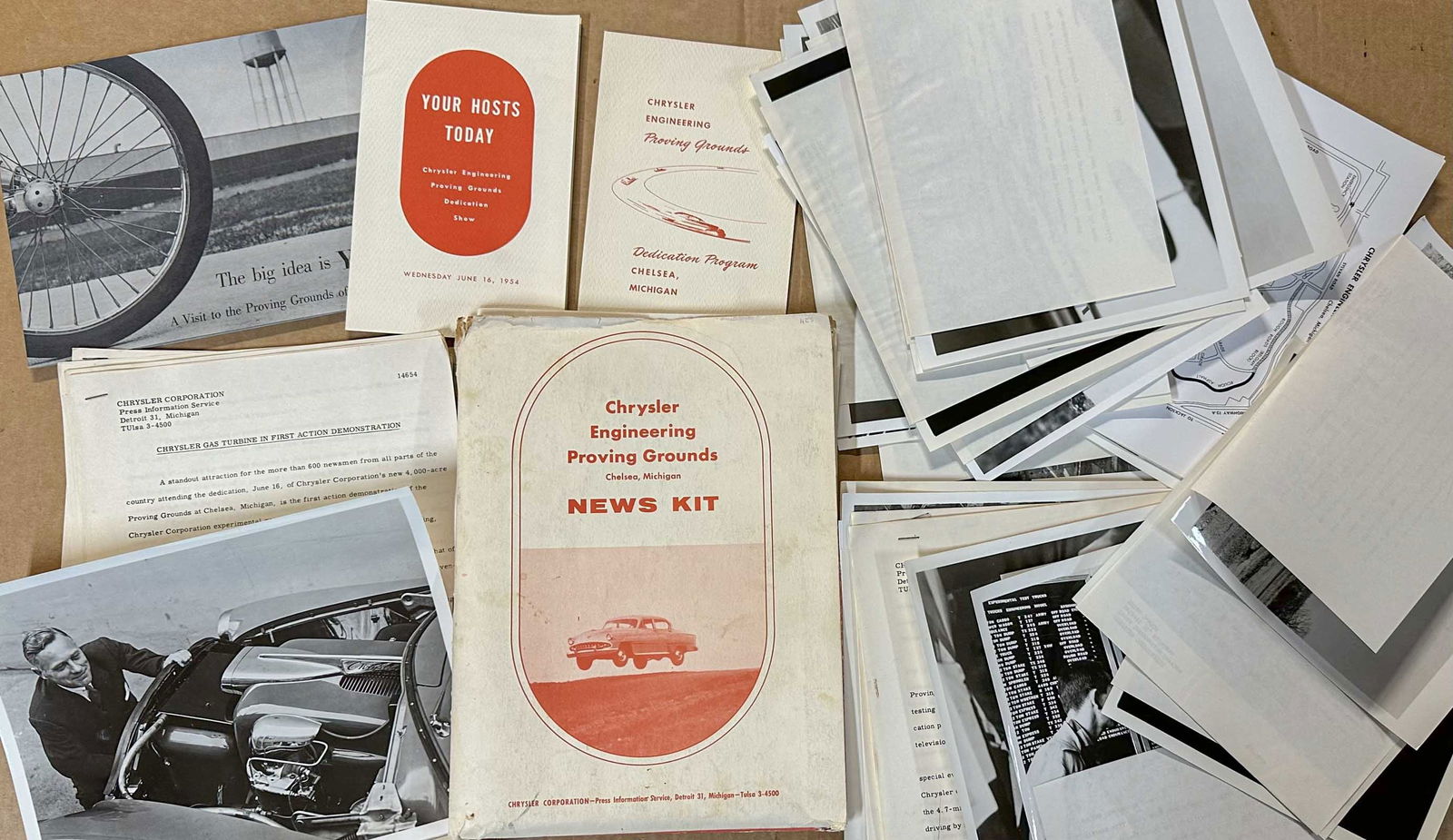 Chrysler Brochures From 1950'S - 2