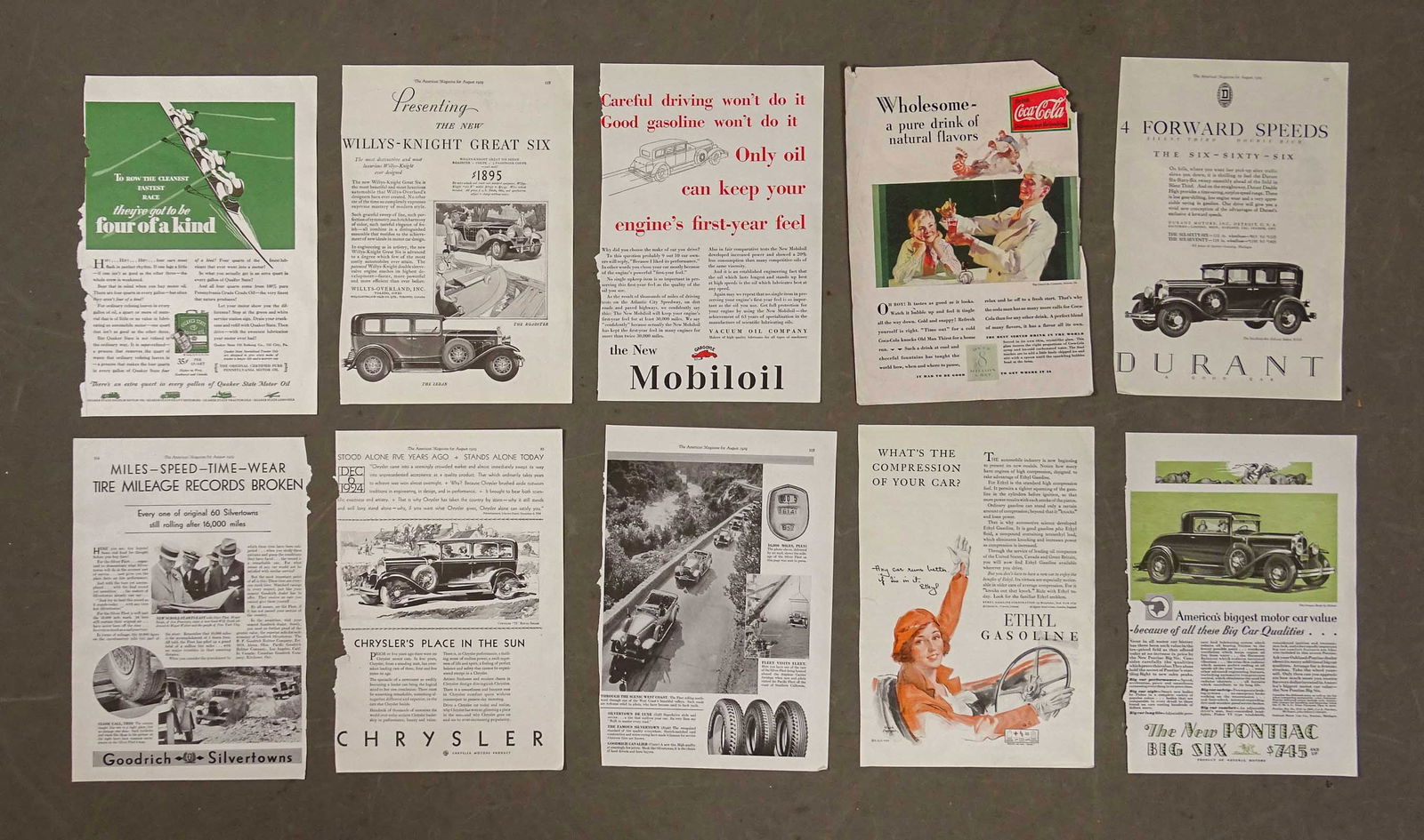 Automobile Ephemera Lot - 14